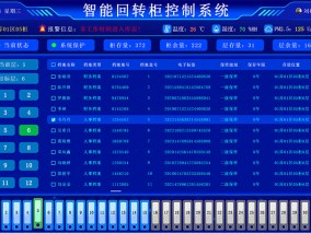 回转柜控制系统主界面